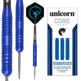 Unicorn Information System Core Plus Rubberised Blue Steel Darts 25 g