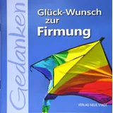 Neue Stadt Glück-Wunsch zur Firmung!: