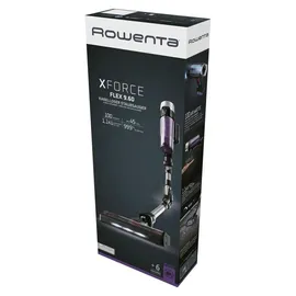 Rowenta X-Force Flex 9.60 Akku-Staubsauger schwarz & lila