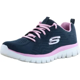 SKECHERS Graceful - Get Connected Navy / Pink 40