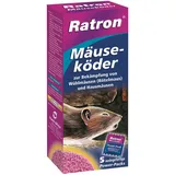 Ratron Mäuseköder-Granulat - 5 x 40g, Biozid-Zulassungsnummer: DE-0019298-14