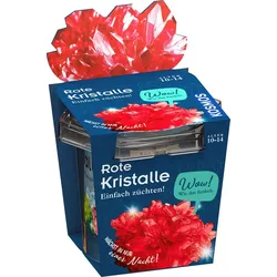 Kosmos - Rote Kristalle selbst züchten