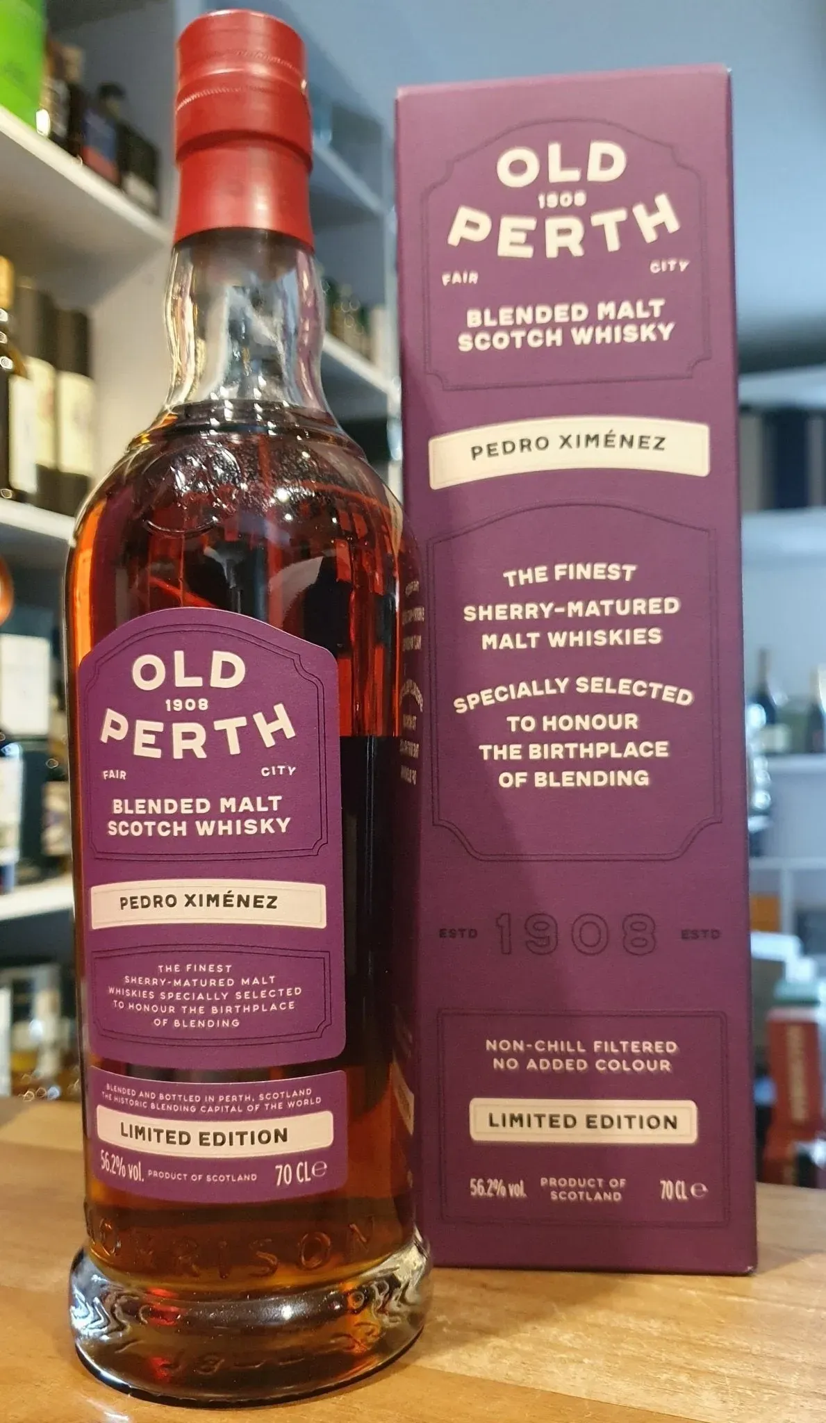Old Perth Pedro Ximenez 2023 PX cask limited Edition 0,7l 56,2% vol. Whisky