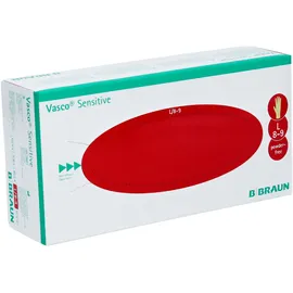 B. Braun Vasco Sensitive Latex Untersuchungshandschuh Größe XS