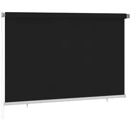 vidaXL Rollo 220 x 140 cm Schwarz