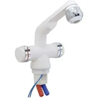 BARWIG 4100-235 Zweigriff-Mischarmatur Schlauch-Anschluss 10mm Weiß, Chrom