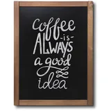 Showdown® Displays Kreidetafel 60 x 80 cm Braun