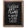 Showdown® Displays Kreidetafel 60 x 80 cm Braun