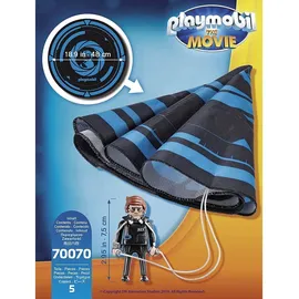 Playmobil The Movie Rex Dasher mit Fallschirm 70070