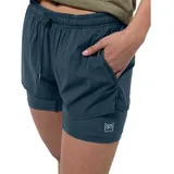 super.natural Double Layer Kurze Hose Blau XL