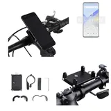 K-S-Trade Smartphone-Halterung für Wiko T40, (Handyhalterung das Fahrrad Halter Lenkstange Fahrradhalterung) schwarz