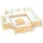 vidaXL Garten-Lounge-Set 12-tlg. creme Kiefer
