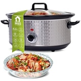 Z-Line TurboTronic Slowcooker 6,5 l 320 W Edelstahl,