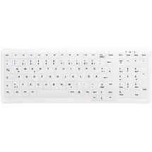 CONTOUR Cherry Active Key Contour ClassicClean Silikon Tastaturabdeckung Kompakt Weiß