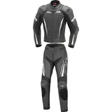 BÜSE Imola Damen Motorrad Lederkombi, schwarz/weiß, 36