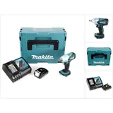 Makita DTW 251 RA1J Akku Schlagschrauber 18 V 230 Nm 1/2" + 1x Akku 2,0 Ah + Ladegerät + Makpac