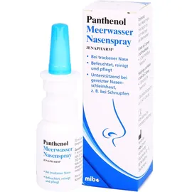 Mibe Panthenol Meerwasser Nasenspray Jenapharm