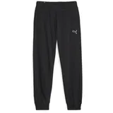 Puma Better Essentials Pants Cl FL Gestrickte Hosen, Schwarz, M