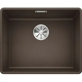 Blanco Subline 500-F cafe + Handbetätigung + InFino