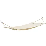 konsimo® Hängematte LENGER Hängematte (Hängematte), hergestellt in der EU, bequem und robust braun