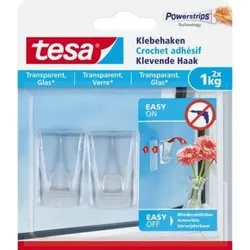 Klebehaken 77735-00000-00 1kg 2er-Pack - transparent
