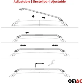 Omac Dachträger Relingträger für BMW 3er Touring G21 2019-2025