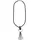 FIRETTI Y-Kette Rough Rings grau / Metall