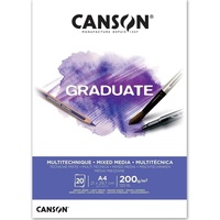 Canson Graduate - C400110377 Mix Media Papier Block, DIN