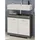 inn.furn Waschbeckenunterschrank 60 x 56 x 31 cm Weiß Hochglanz/Grau