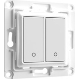 Shelly Wall Switch 2-fach weiß, Unterputz, Wandschalter (WS2-WHITE)