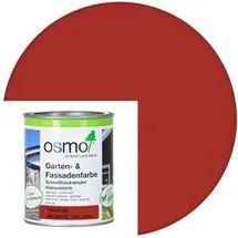 OSMO Garten- & Fassadenfarbe 7530 Feuerrot 0,75 l