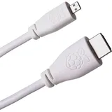 Raspberry HDMI-Kabel 1x HDMI-Stecker 1x HDMI-Stecker D Micro 1 m Schwarz