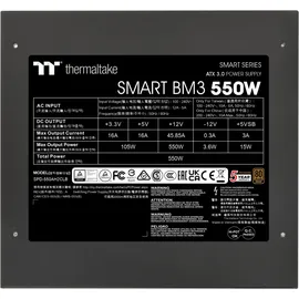 Thermaltake Smart BM3 550W Netzteil