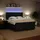 vidaXL Boxspringbett 180 x 200 cm Schwarz