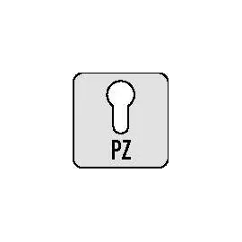 BKS ZT-Einsteckschloss 0415 PZW 18/55/72/8mm DIN L Silber
