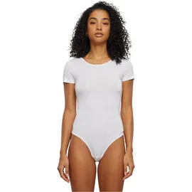 URBAN CLASSICS Ladies Organic Stretch Jersey Body 2-Pack, - Weiß