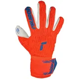Reusch Attrakt Gold X Freegel Torwarthandschuhe - Hyper Orange / Electric Blue - 9.5