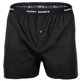 Happy Shorts Herren Web-Boxershorts 3er Pack