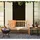 Siena Garden Gartentisch Rund Holz Braun 50 cm x 50 cm