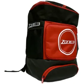 ZONE3 Transition 40l Rucksack Schwarz/Rot