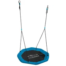 Hudora Nestschaukel Octagon 110 cm schwarz/blau