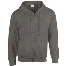 Gildan Heavy Blend Kapuzensweatjacke Herren Dark Heather M