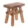 DESIGN DELIGHTS Hocker Holz 45 x 43 x 27 cm Beige