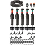 Claber Colibrì Starter Kit für Mikrobewässerungsanlage bis zu 50 m2 schwarz