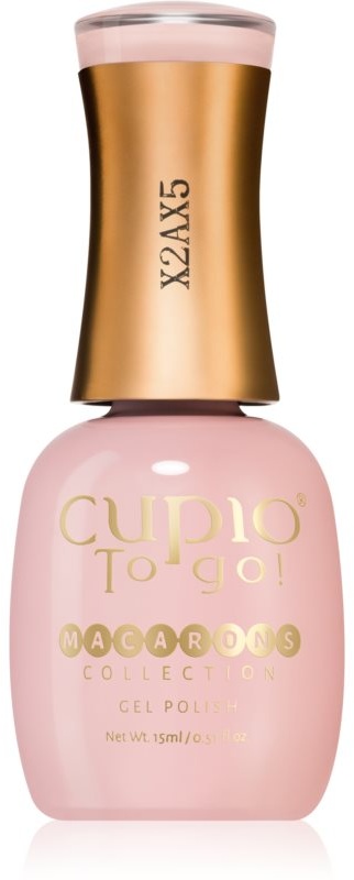 Cupio To Go! Macarons Gel Nagellack für UV/LED Lampe Farbton Peach 15 ml