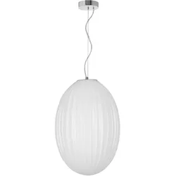 Hector Pendelleuchte Glas Weiß