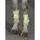 ELDORADO Reflektor-Gamaschen 2 Stück 36 cm Silber/Neongelb