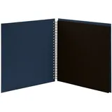 RÖSSLER S.O.H.O. Fotoalbum Whire-O 60 Seiten 290x290mm espresso/schwarz