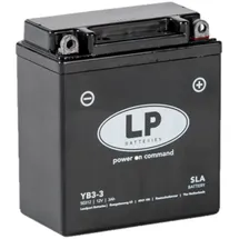 Landport Batterie AGM SLA 12V 3Ah für Motorrad Startbatterie MS LB3-3
