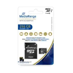 MEDIARANGE Speicherkarte MicroSDXC schwarz MR946 256GB